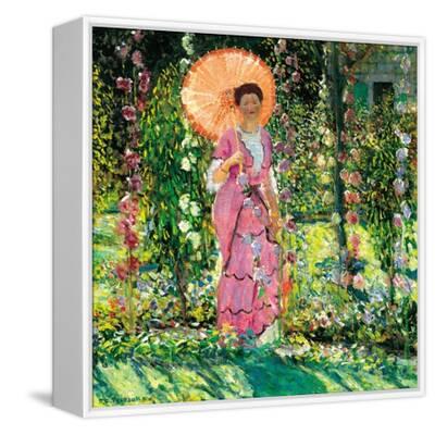 Hollyhocks, C. 1912 Giclee Print - Frederick Carl Frieseke