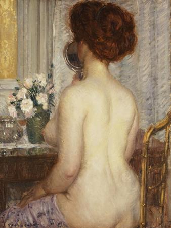 Woman at a Dressing Table