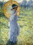 Woman with a Parasol, c.1906-Frederick Carl Frieseke-Giclee Print