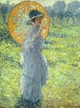 Woman with a Parasol, c. 1906-Frederick Carl Frieseke-Giclee Print