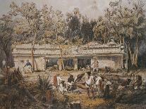 Solomon's Temple - Jerusalem-Frederick Catherwood-Stretched Canvas