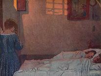 'Lois and Her Nurse. From 'A Book of Quaker Saints.' (L. V. Hodgkin.)', 1923-Frederick Cayley Robinson-Framed Giclee Print