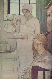 'Lois and Her Nurse. From 'A Book of Quaker Saints.' (L. V. Hodgkin.)', 1923-Frederick Cayley Robinson-Framed Giclee Print