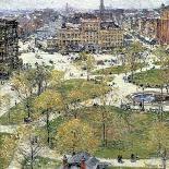 Frühling im Central Park (Spring in Central Park). 1908-Frederick Childe Hassam-Giclee Print