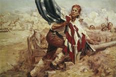 Battle of Brandywine, 11 September 1777-Frederick Coffay Yohn-Stretched Canvas
