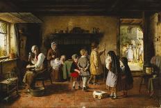 Playing at Doctors-Frederick Daniel Hardy-Giclee Print