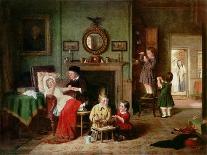The Artist's Visit-Frederick Daniel Hardy-Giclee Print