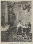Early Sorrow, 1861-Frederick Daniel Hardy-Framed Stretched Canvas
