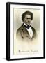 Frederick Douglass as a Young Man, with His Autograph-null-Framed Giclee Print