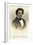 Frederick Douglass as a Young Man, with His Autograph-null-Framed Giclee Print