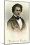Frederick Douglass as a Young Man, with His Autograph-null-Mounted Giclee Print