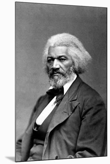 Frederick Douglass Seated Portrait-null-Mounted Photo