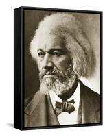 Frederick Douglass-Mathew Brady-Framed Stretched Canvas