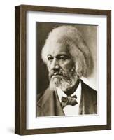 Frederick Douglass-Mathew Brady-Framed Premium Giclee Print