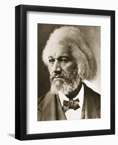 Frederick Douglass-Mathew Brady-Framed Premium Giclee Print