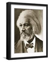 Frederick Douglass-Mathew Brady-Framed Premium Giclee Print