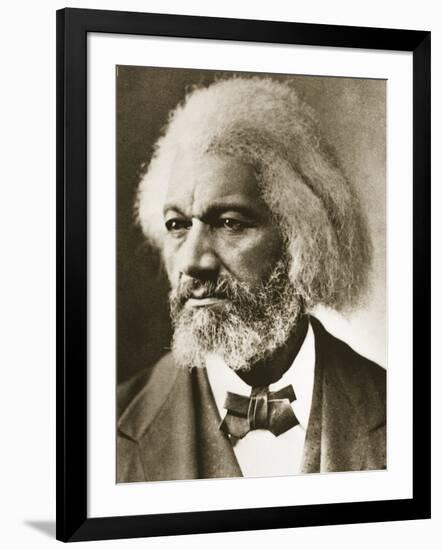 Frederick Douglass-Mathew Brady-Framed Giclee Print