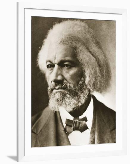 Frederick Douglass-Mathew Brady-Framed Giclee Print