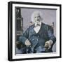 Frederick Douglass-Mathew Brady-Framed Giclee Print