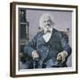 Frederick Douglass-Mathew Brady-Framed Giclee Print