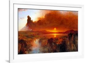 Frederick Edwin Church Cotopaxi Ecuador 1-null-Framed Art Print