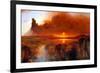 Frederick Edwin Church Cotopaxi Ecuador 1-null-Framed Art Print