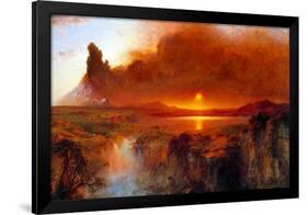 Frederick Edwin Church Cotopaxi Ecuador 1-null-Framed Art Print