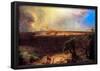 Frederick Edwin Church Jerusalem from the Mount of Olives Art Print Poster-null-Framed Poster