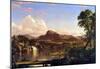 Frederick Edwin Church New England Scene Art Print Poster-null-Mounted Poster