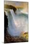 Frederick Edwin Church Niagara Falls from the American Side-null-Mounted Art Print