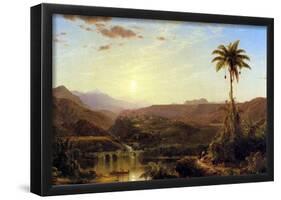 Frederick Edwin Church The Cordilleras Sunrise Art Print Poster-null-Framed Poster