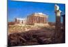 Frederick Edwin Church The Parthenon Art Print Poster-null-Mounted Poster