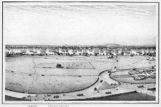 Panorama of Calcutta, India, C1840S-Frederick Fiebig-Stretched Canvas