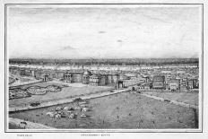 Strand and Cricket Ground, Panorama of Calcutta, India, C1840S-Frederick Fiebig-Stretched Canvas