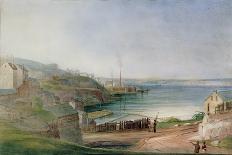 Darling Harbour from Millers Point-Frederick Garling-Mounted Giclee Print