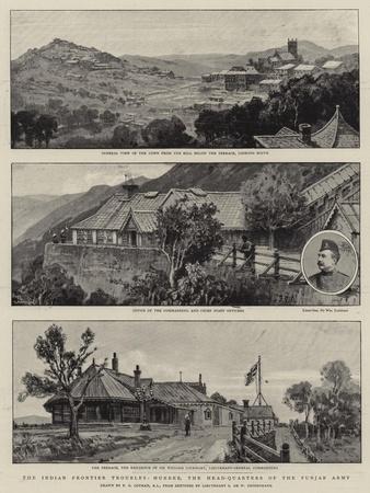 The Indian Frontier Troubles, Murree, the Head-Quarters of the Punjab Army