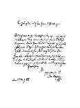 Letter by William III King of England, 1695-Frederick George Netherclift-Giclee Print