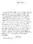 Letter by Wolfgang Amadeus Mozart, 1791-Frederick George Netherclift-Giclee Print