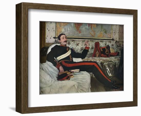 'Frederick Gustavus Burnaby', 1870-James Tissot-Framed Giclee Print