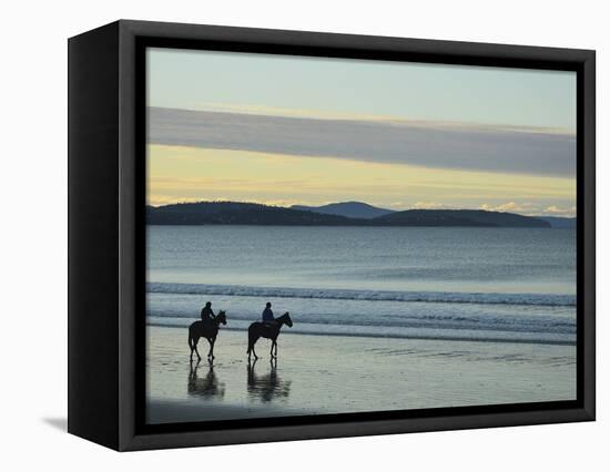 Frederick Henry Bay, Seven Mile Beach, Seven Mile Beach Protected Area, Tasmania, Australia-Jochen Schlenker-Framed Stretched Canvas