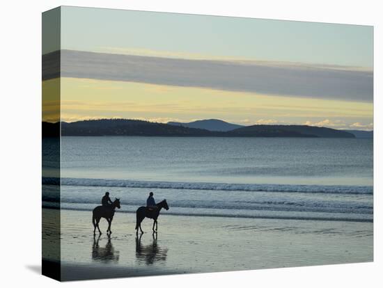 Frederick Henry Bay, Seven Mile Beach, Seven Mile Beach Protected Area, Tasmania, Australia-Jochen Schlenker-Stretched Canvas