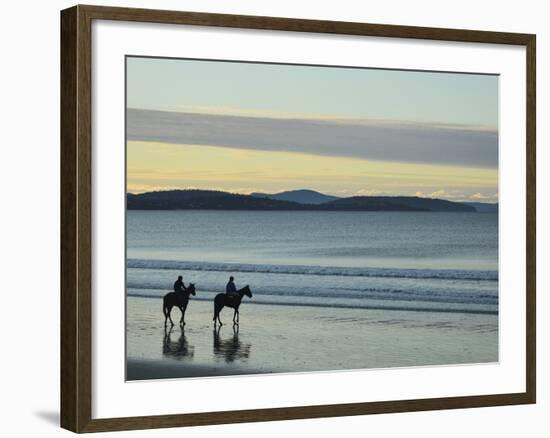 Frederick Henry Bay, Seven Mile Beach, Seven Mile Beach Protected Area, Tasmania, Australia-Jochen Schlenker-Framed Photographic Print