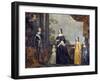 Frederick Henry, Prince of Orange, with His Wife Amalia Van Solms and their Youngest Daughters-Gerard Van Honthorst-Framed Giclee Print