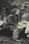 William Morris, English artist and designer, 19th century-Frederick Hollyer-Framed Photographic Print