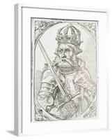 Frederick I of Hohenstaufen, known as Barbarossa-null-Framed Giclee Print