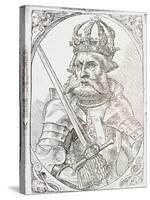 Frederick I of Hohenstaufen, known as Barbarossa-null-Stretched Canvas