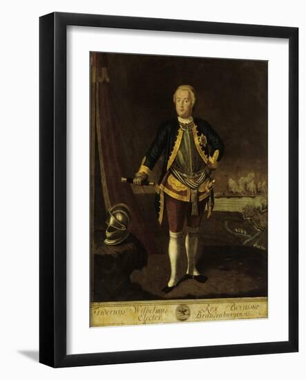 Frederick I of Prussia (Fridericus Wilhelmus Rex Borussiae Elector Brandenburgensi)-Georg Paul Busch-Framed Giclee Print