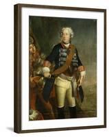 Frederick Ii as King-Pesne-Framed Giclee Print