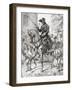 Frederick II, engraving-null-Framed Giclee Print