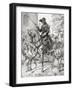 Frederick II, engraving-null-Framed Giclee Print